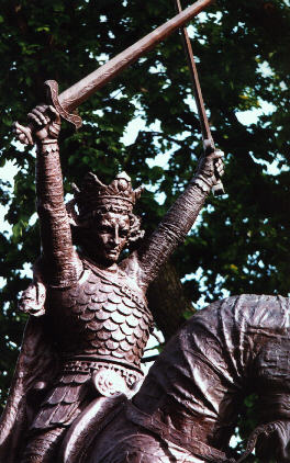Statue of King Jagiello